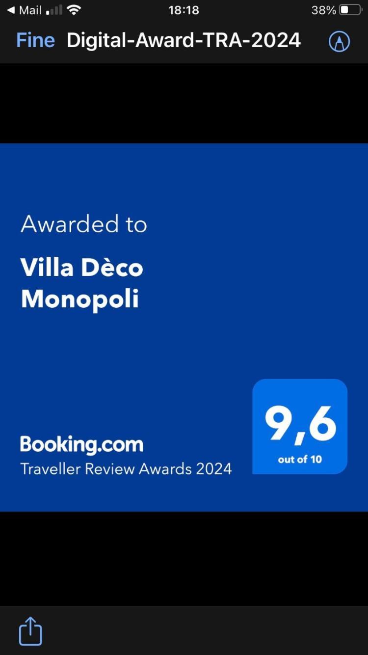 Villa Deco Монополі Екстер'єр фото
